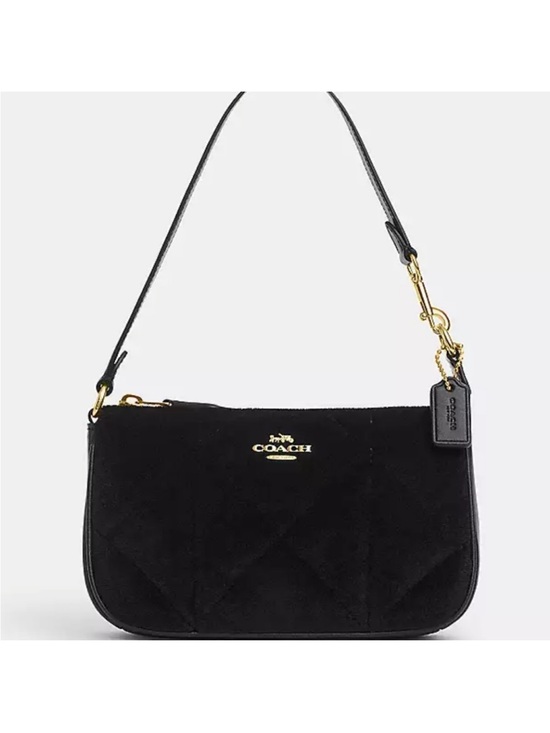 Coach Handbags - Coach Nolita 19 - Black Velvet Quilting NWT